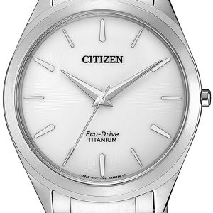 Citizen Eco Drive 180 Herrklocka BJ6520-82A Vit/Titan Ø41 mm