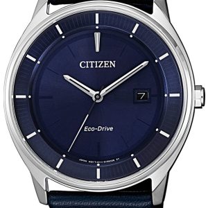 Citizen Eco Drive 180 Herrklocka BM7400-12L Blå/Läder Ø40 mm