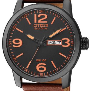 Citizen Eco Drive 180 Herrklocka BM8476-07E Svart/Läder Ø42 mm