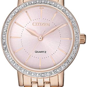 Citizen Elegance Damklocka EL3043-81X Rosa/Roséguldstonat stål Ø31