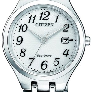 Citizen Elegance Damklocka EW2480-83A Silverfärgad/Stål Ø27.6 mm