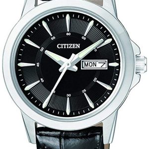 Citizen Elegance Herrklocka EQ0601-03EE Svart/Läder Ø28 mm