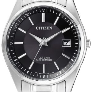 Citizen Herrklocka AS2050-87E Radio Controlled Svart/Stål Ø39 mm