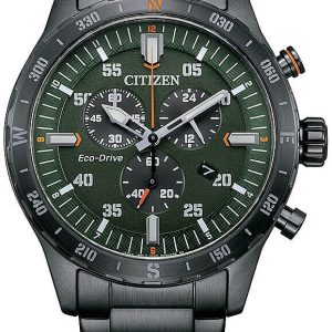 Citizen Herrklocka AT2527-80X Sport Grön/Stål Ø43.5 mm