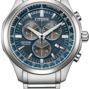 Citizen Herrklocka AT2530-85L Sport Blå/Titan Ø43 mm