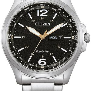 Citizen Herrklocka AW0110-82E Svart/Stål Ø44 mm