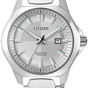 Citizen Herrklocka AW1540-53A Titanium Silverfärgad/Titan Ø42 mm