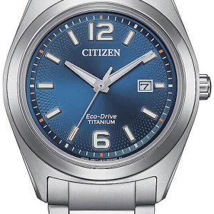 Citizen Herrklocka AW1641-81L Titanium Blå/Titan Ø42 mm