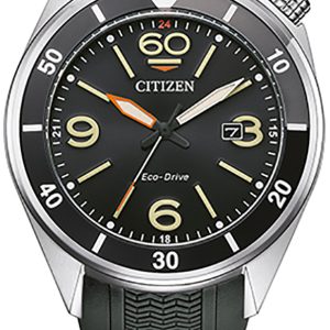 Citizen Herrklocka AW1710-12E Svart/Gummi Ø44 mm