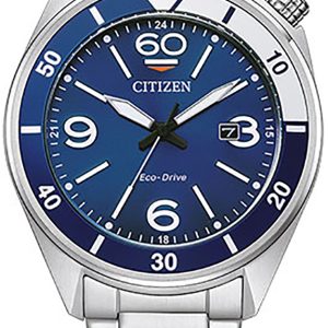 Citizen Herrklocka AW1711-87L Blå/Stål Ø44 mm