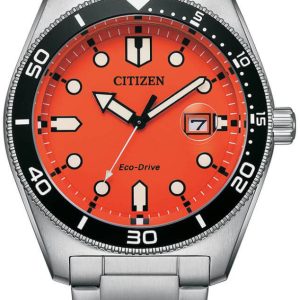 Citizen Herrklocka AW1760-81X Sport Orange/Stål Ø43 mm