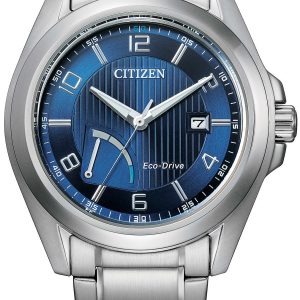 Citizen Herrklocka AW7050-84L Blå/Stål Ø43 mm