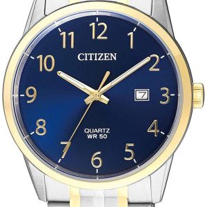 Citizen Herrklocka BI5004-51L Blå/Gulguldtonat stål Ø39 mm