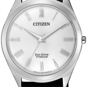 Citizen Herrklocka BJ6520-15A Eco Drive 180 Silverfärgad/Läder Ø41