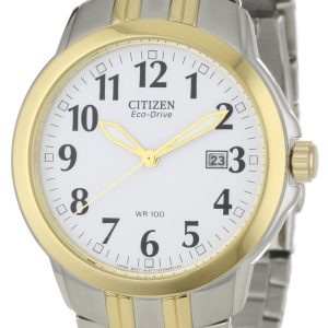 Citizen Herrklocka BM7094-50A Vit/Stål Ø40 mm