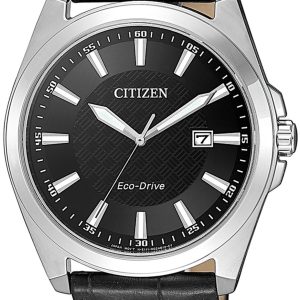 Citizen Herrklocka BM7108-14E Eco Drive 180 Svart/Läder Ø41 mm