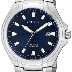 Citizen Herrklocka BM7430-89L Titanium Blå/Titan Ø42 mm