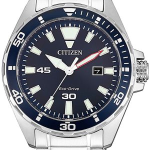 Citizen Herrklocka BM7450-81L Eco Drive 180 Blå/Stål Ø43 mm