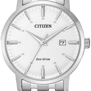 Citizen Herrklocka BM7460-88H Vit/Stål Ø40 mm