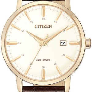 Citizen Herrklocka BM7463-12A Eco Drive 180 Beige/Läder Ø40 mm