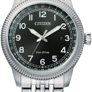 Citizen Herrklocka BM7480-81E Eco Drive 180 Svart/Stål Ø43 mm