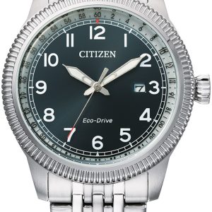 Citizen Herrklocka BM7480-81L Eco Drive 180 Blå/Stål Ø43 mm