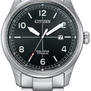 Citizen Herrklocka BM7570-80E Titanium Grön/Titan Ø42 mm