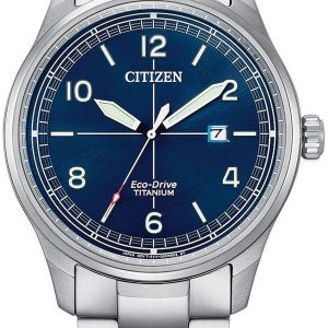 Citizen Herrklocka BM7570-80L Titanium Blå/Titan Ø42 mm