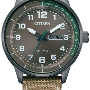 Citizen Herrklocka BM8595-16H Urban Grå/Läder Ø42 mm