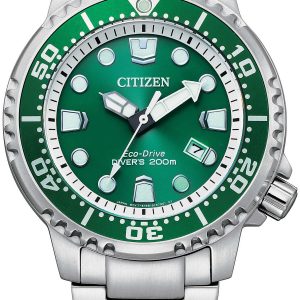 Citizen Herrklocka BN0158-85X Grön/Stål Ø44 mm