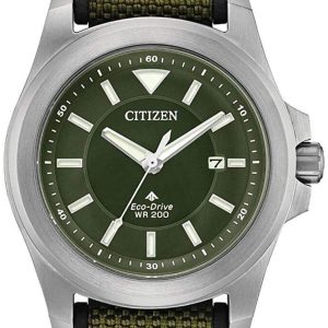 Citizen Herrklocka BN0211-09X Promaster Grön/Gummi Ø42 mm