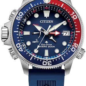 Citizen Herrklocka BN2038-01L Blå/Gummi Ø46 mm