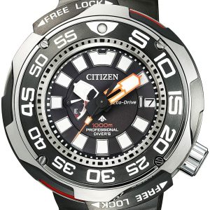 Citizen Herrklocka BN7020-09E Professional Diver Svart/Gummi Ø52 mm