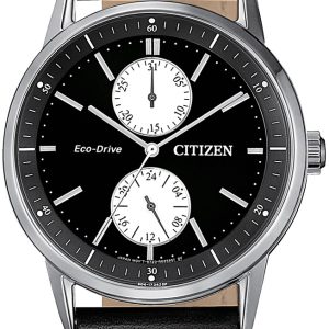 Citizen Herrklocka BU3020-15E Svart/Läder Ø41 mm