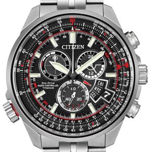 Citizen Herrklocka BY0120-54E Chrono Svart/Titan Ø45 mm