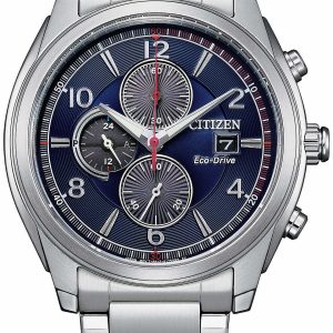 Citizen Herrklocka CA0671-82L Chrono Sport Blå/Stål Ø43 mm