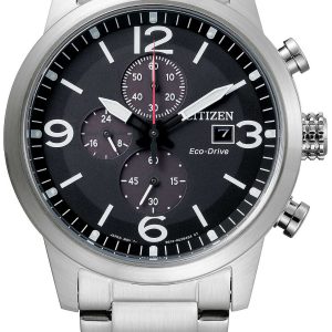 Citizen Herrklocka CA0741-89E Chrono Svart/Stål Ø43 mm