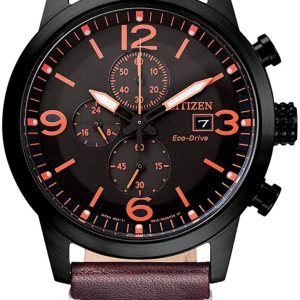 Citizen Herrklocka CA0745-11E Svart/Läder Ø43 mm