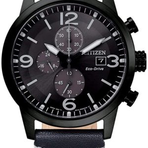 Citizen Herrklocka CA0745-29E Svart/Läder Ø43 mm