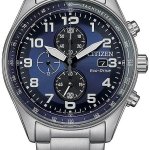 Citizen Herrklocka CA0770-72L Chrono Sport Blå/Stål Ø43 mm