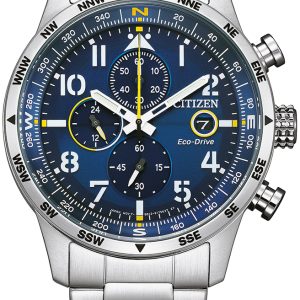 Citizen Herrklocka CA0790-83L Chrono Sport Blå/Stål Ø43 mm