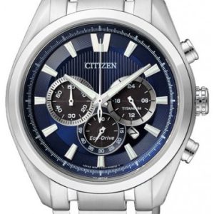 Citizen Herrklocka CA4010-58L Titanium Blå/Titan Ø43 mm