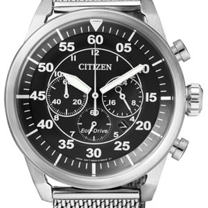 Citizen Herrklocka CA4210-59E Chrono Svart/Stål Ø44.8 mm