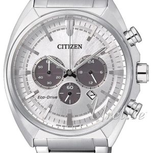 Citizen Herrklocka CA4280-53A Chrono Silverfärgad/Stål Ø43 mm