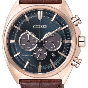 Citizen Herrklocka CA4283-04L Chrono Blå/Läder Ø43 mm