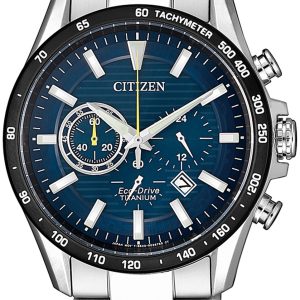 Citizen Herrklocka CA4444-82L Titanium Blå/Titan Ø43 mm