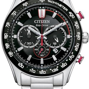 Citizen Herrklocka CA4484-88E Chrono Sport Svart/Stål Ø43 mm