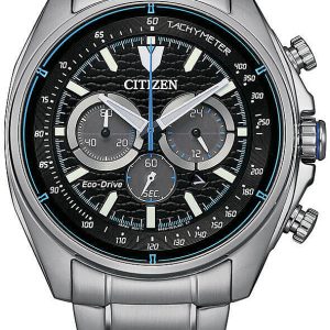 Citizen Herrklocka CA4560-81E Crono Svart/Stål Ø44 mm