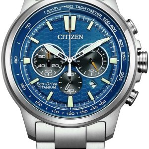 Citizen Herrklocka CA4570-88L Sport Blå/Titan Ø44 mm