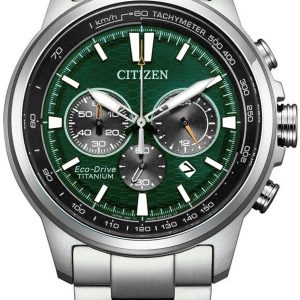 Citizen Herrklocka CA4570-88X Sport Grön/Titan Ø44 mm